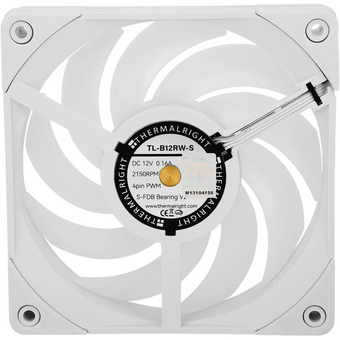 Вентилятор Thermalright TL-B12RW-S ARGB белый 4-pin 28.1dB Ret 