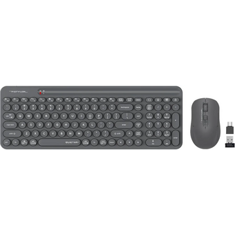  Клавиатура + мышь A4Tech Fstyler FG3300 Air2 серый 