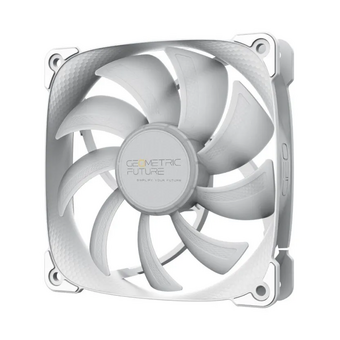  Вентилятор Geometric Future Squama 2501W (1F2501W112000) Single Pack / 120mm, 2000 RPM, 80.81 CFM, 34.2 dBA, 5V ARGB, White 