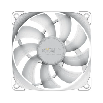  Вентилятор Geometric Future Squama 2501W (1F2501W112000) Single Pack / 120mm, 2000 RPM, 80.81 CFM, 34.2 dBA, 5V ARGB, White 