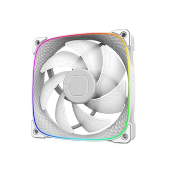  Комплект вентиляторов Geometric Future Squama 2503W (1F2503W312001) Triple Pack / 120mm, 2000 RPM, 69.11 CFM, 29.0 dBA, 5V ARGB, White 
