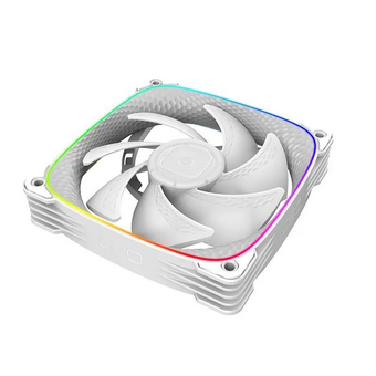  Комплект вентиляторов Geometric Future Squama 2503W (1F2503W312001) Triple Pack / 120mm, 2000 RPM, 69.11 CFM, 29.0 dBA, 5V ARGB, White 