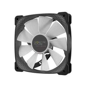  Вентилятор Geometric Future Squama 2505B (1F2505B112002) Single Pack / 120mm, 2000 RPM, 91.3 CFM, 35.06 dBA, 5V ARGB, Black 