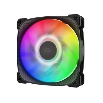  Вентилятор Geometric Future Squama 2505B (1F2505B112002) Single Pack / 120mm, 2000 RPM, 91.3 CFM, 35.06 dBA, 5V ARGB, Black 