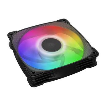  Вентилятор Geometric Future Squama 2505B (1F2505B112002) Single Pack / 120mm, 2000 RPM, 91.3 CFM, 35.06 dBA, 5V ARGB, Black 