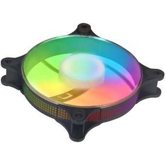  Вентилятор GMNG GG-CF120ARGB4-PWMBK ARGB 120x120x25mm черный 4-pin 20-28dB 127gr Ret 