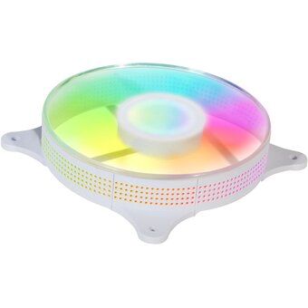  Вентилятор GMNG GG-CF120FRGB3-PWMWH RGB 120x120x25mm белый 4-pin 20-28dB 109gr Ret 