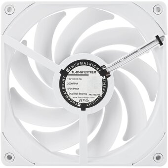  Вентилятор Thermalright TL-B14W Extreme (TL-B14W-EX) 140x140x25mm белый 4-pin 31.4dB 240gr Ret 