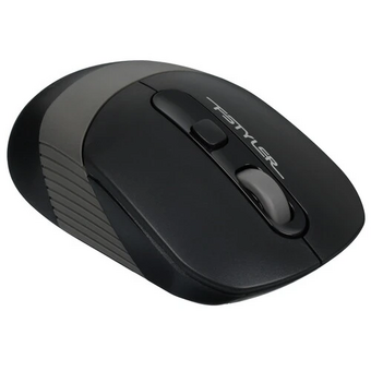  Клавиатура + мышь A4Tech Fstyler (FG1110 GREY) клав черный/серый мышь черный/серый USB беспроводная 