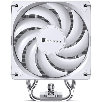  Кулер JONSBO CR-1000 Evo Color White LGA1700/1200/115X/AM5/AM4 (TDP 220W, PWM, 120mm Dynamic Multi-Color LED Fan, 4 тепловые трубки, белый) 
