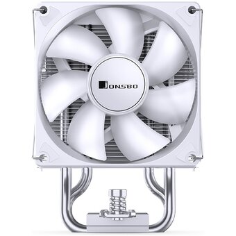  Кулер JONSBO CR-1400 Evo ARGB White LGA1700/1200/115X/AM5/AM4 (TDP 180W, PWM, 92mm ARGB Fan, 4 тепловые трубки, 4-pin, белый) Retail 