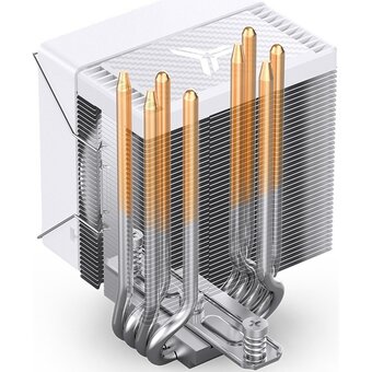  Кулер JONSBO CR-1400 Evo ARGB White LGA1700/1200/115X/AM5/AM4 (TDP 180W, PWM, 92mm ARGB Fan, 4 тепловые трубки, 4-pin, белый) Retail 