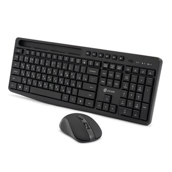  Комплект клавиатура и мышь Oklick S275W USB черный 