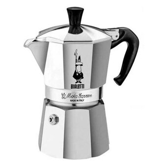  Кофеварка Bialetti Moka Express 1168 серебристый 