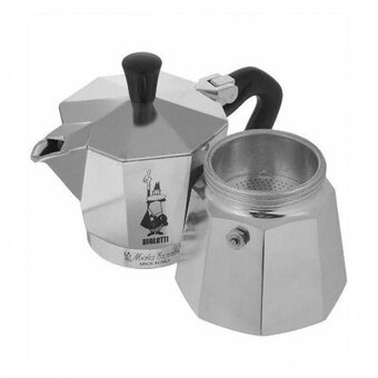  Кофеварка Bialetti Moka Express 1168 серебристый 