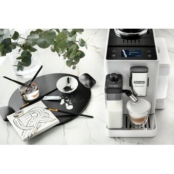  Кофемашина DeLonghi EXAM440.55.W белый 