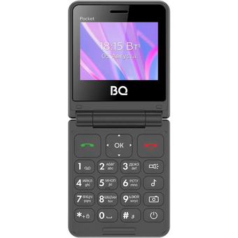  Мобильный телефон BQ 2456 Pocket Black 