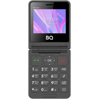  Мобильный телефон BQ 2456 Pocket Dark Blue 