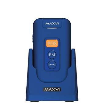  Мобильный телефон MAXVI E5 up Blue 