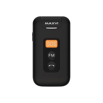  Мобильный телефон MAXVI E5 up Black 