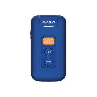  Мобильный телефон MAXVI E5 up Blue 