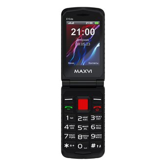  Мобильный телефон MAXVI E10ds Red 