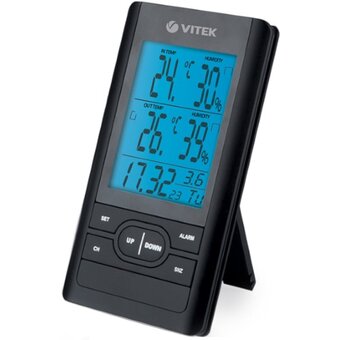  Погодная станция Vitek VT-3532 черный 