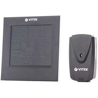  Погодная станция Vitek VT-6411 черный 
