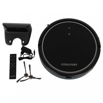  Робот-пылесос COOLFORT CF-3200 черный 