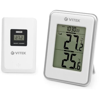  Погодная станция Vitek VT-6408 серебристый 