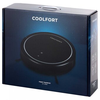 Робот-пылесос COOLFORT CF-3200 черный 