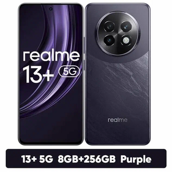  Смартфон Realme 13+ 5G 8/256Gb Purple 