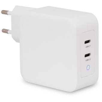  Адаптер питания TOPON TOP-GaN-100W, 5-20В, 5A, 100Вт, универсальный, белый 