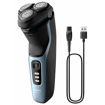  Электробритва PHILIPS S3243/12 голубой/серый 
