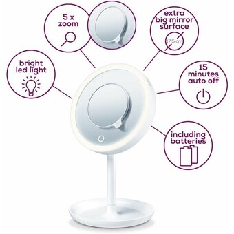  Зеркало косметическое настольное Beurer BS45 