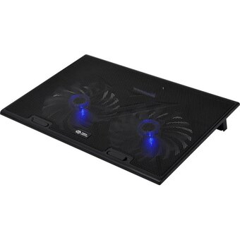  Подставка для ноутбука Digma D-NCP170-2 черный 