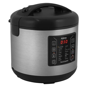  Мультиварка RED SOLUTION RMC-M51 серебристый/черный 