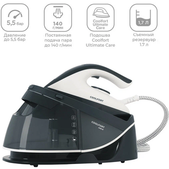  Парогенератор COOLFORT CF-3420 белый/серый 