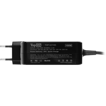  Адаптер питания TOPON TOP-UC100 103301, 5-20В, 5A, 100Вт 