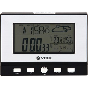  Погодная станция Vitek VT-3533 серебристый 