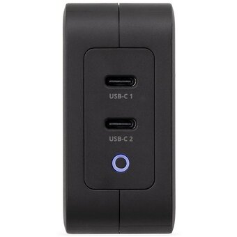  Адаптер питания TOPON TOP-GaN-100WB, 5-20В, 5A, 100Вт, универсальный, черный 