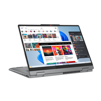  Ноутбук-трансформер Lenovo IdeaPad 5 14IRU9 (83DT0076RK) 14", 2024, OLED, Core 7 150U, 10 ядер, 16ГБ LPDDR5x, 1ТБ SSD, Intel Graphics, без ОС серый 