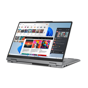  Ноутбук-трансформер Lenovo IdeaPad 5 14IRU9 (83DT0076RK) 14", 2024, OLED, Core 7 150U, 10 ядер, 16ГБ LPDDR5x, 1ТБ SSD, Intel Graphics, без ОС серый 