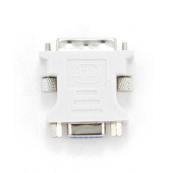  Конвертер Cablexpert A-DVI-VGA DVI-I (папа) - D-SUB/VGA (мама), белый 