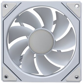  Вентилятор Formula Floe 12WH ARPW, ARGB 120x120x25mm белый 4-pin + 3-pin 26.8dB Ret 