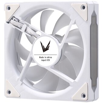  Вентилятор Formula Floe 12WH ARPW, ARGB 120x120x25mm белый 4-pin + 3-pin 26.8dB Ret 