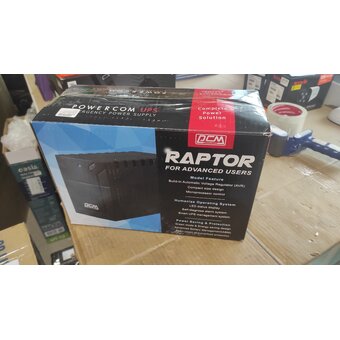  УЦ ИБП Powercom Raptor RPT-600A Euro 600VA/360W AVR (3 Euro) (плохая упаковка, замена силовой платы) 