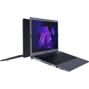  Ноутбук KVADRA Nau LE15T (Y22L02P01101R-E860E4) Core i3-1215U 1.2GHz, 15,6" FHD (1920x1080) IPS, 8Gb DDR4-3200, 256Gb SSD, 1.8kg, noOS, Графит 