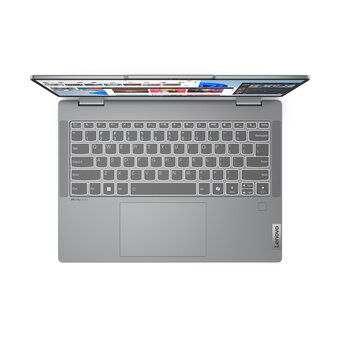 Ноутбук-трансформер Lenovo IdeaPad 5 14AHP9 (83DR005PRK) 14", 2024, OLED, R7 8845HS, 8 ядер, 16ГБ LPDDR5x, 1ТБ SSD, AMD Radeon 780M, без ОС серый 