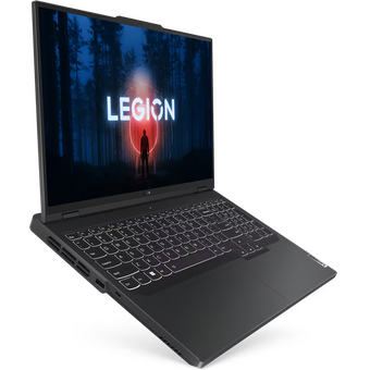  Ноутбук Lenovo Legion Pro 5 16ARX8 (82WM00FWRK) 16", IPS, Ryzen 5 7645HX 4ГГц, 6 ядер, 16ГБ DDR5, 1ТБ SSD, GeForce RTX 4050 без ОС темно-серый 